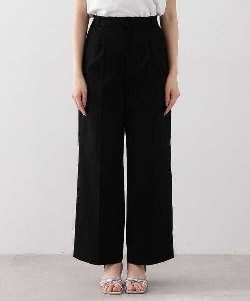 PROPORTION BODY DRESSING（プロポーションボディドレッシング）の「ストレートワイドパンツ / 1214130302（その他パンツ・レディース・ブラック/オフホワイト・MEDIUM/SMALL）」の7枚目の写真