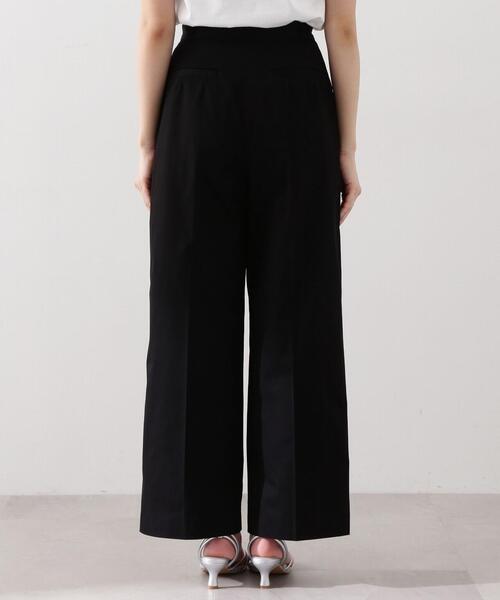PROPORTION BODY DRESSING（プロポーションボディドレッシング）の「ストレートワイドパンツ / 1214130302（その他パンツ・レディース・ブラック/オフホワイト・MEDIUM/SMALL）」の9枚目の写真