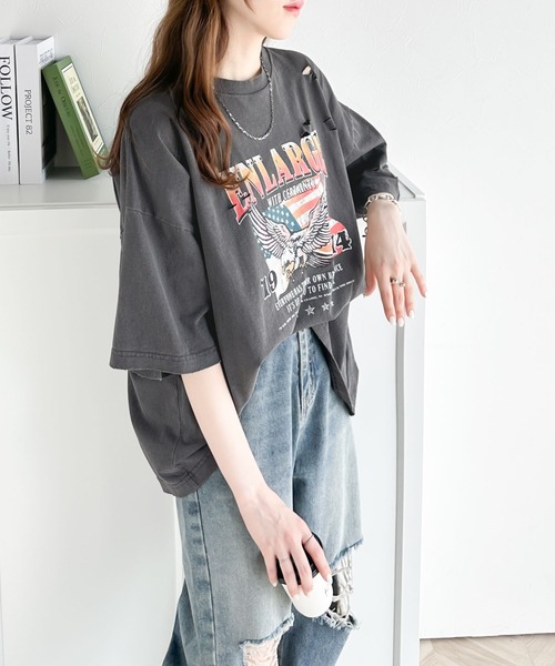 値下げ！新品未使用！バヤコさんコラボ　やわらかデニムシャツJKタグ付き studio CLIᏢ バヤコさんコラボやわらかデニムBIGシャツ