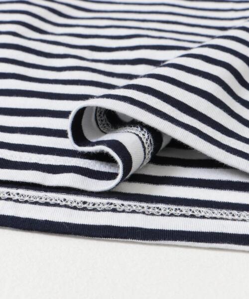 FORK&SPOON(フォークアンドスプーン)の「FORK&SPOON ボーダーロングスリーブTシャツ(Tシャツ/カットソー・メンズ・ブラック系その他/ブルー系その他/ホワイト系その他・4/5)」の8枚目の写真