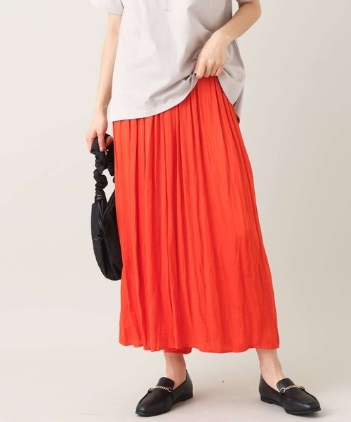 a.v.v（アーヴェヴェ）の「【洗える/イージーケア】落ち感ギャザースカンツ（その他パンツ・レディース・ブルー/ベージュ/ダークグレー/グリーン/オレンジ/ブラウン/レッド/ネイビー/サンドベージュ/ダークグリーン・38/40/36/42/34）」の12枚目の写真