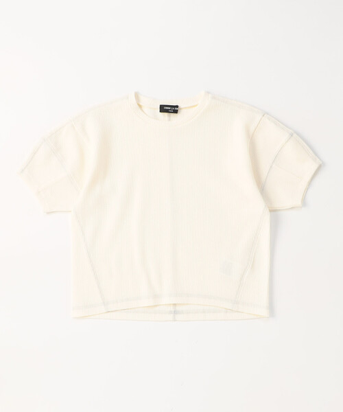 COMME CA ISM（コムサイズム）の「ランタンスリーブTシャツ（Tシャツ/カットソー・キッズ・ミント/アイボリー・100cm/110cm/120cm/130cm/140cm/150cm）」の4枚目の写真