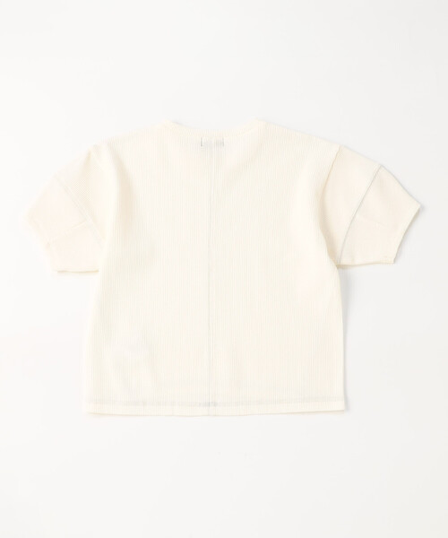 COMME CA ISM（コムサイズム）の「ランタンスリーブTシャツ（Tシャツ/カットソー・キッズ・ミント/アイボリー・100cm/110cm/120cm/130cm/140cm/150cm）」の5枚目の写真