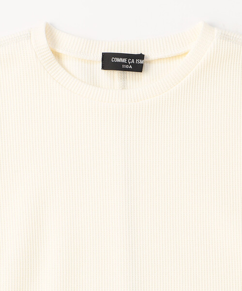 COMME CA ISM（コムサイズム）の「ランタンスリーブTシャツ（Tシャツ/カットソー・キッズ・ミント/アイボリー・100cm/110cm/120cm/130cm/140cm/150cm）」の6枚目の写真