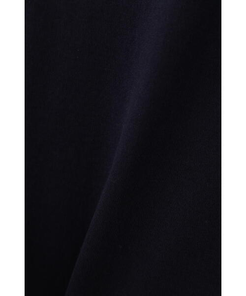 human woman(ヒューマンウーマン)の「◆オーガニック綿天竺半袖Tシャツ(Tシャツ/カットソー・レディース・ネイビー/ホワイト・LARGE/MEDIUM)」の15枚目の写真
