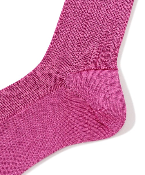 MARCOMONDE（マルコモンド）glitter ribbed socks 20（ソックス