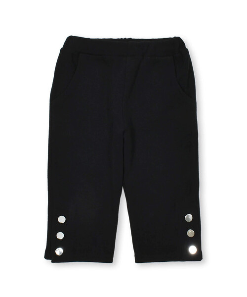 BeBe(ベベ)の「ミラノリブメタルボタンクロップドパンツ(90~150cm)(その他パンツ・キッズ・ブラック・120cm/100cm/110cm/150cm/130cm/140cm/90cm)」の7枚目の写真