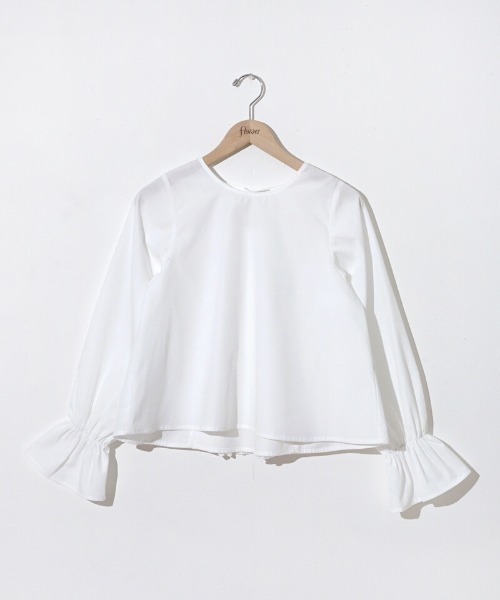 flower(フラワー)の「バックプリーツブラウス(シャツ/ブラウス・レディース・ホワイト/ミント・FREE)」の20枚目の写真