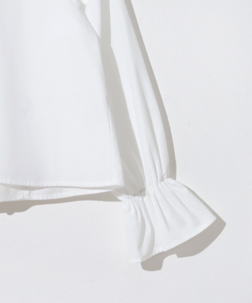 flower(フラワー)の「バックプリーツブラウス(シャツ/ブラウス・レディース・ホワイト/ミント・FREE)」の10枚目の写真