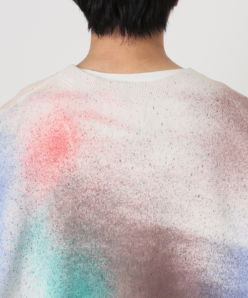 NOMA t.d.（ノーマティーディー）の「【NOMA t.d. for BOUCLE】別注マルチカラー スプレー ハンドダイ スウェット（スウェット・メンズ・その他・2/3）」の10枚目の写真