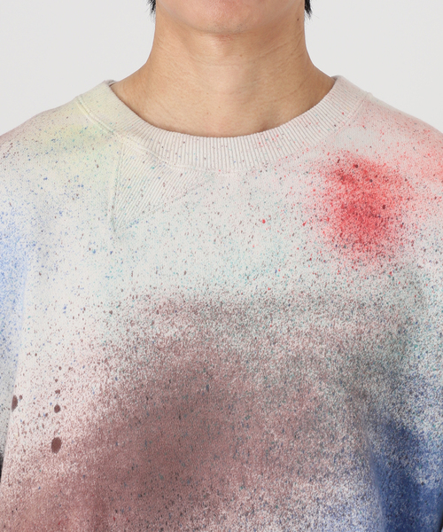 NOMA t.d.（ノーマティーディー）の「【NOMA t.d. for BOUCLE】別注マルチカラー スプレー ハンドダイ スウェット（スウェット・メンズ・その他・2/3）」の11枚目の写真