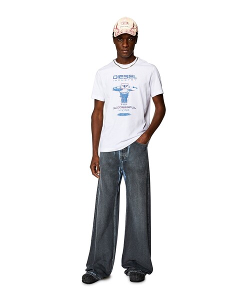 【セール】メンズ Tシャツ T-DIEGOR-K69（Tシャツ/カットソー）｜DIESEL（ディーゼル）