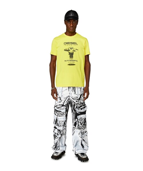 【セール】メンズ Tシャツ T-DIEGOR-K69（Tシャツ/カットソー）｜DIESEL（ディーゼル）