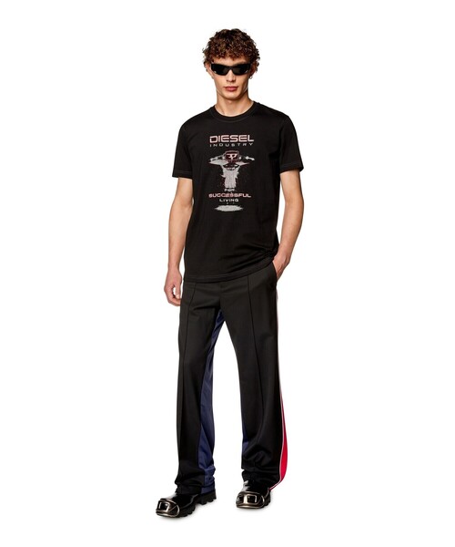 【セール】メンズ Tシャツ T-DIEGOR-K69（Tシャツ/カットソー）｜DIESEL（ディーゼル）
