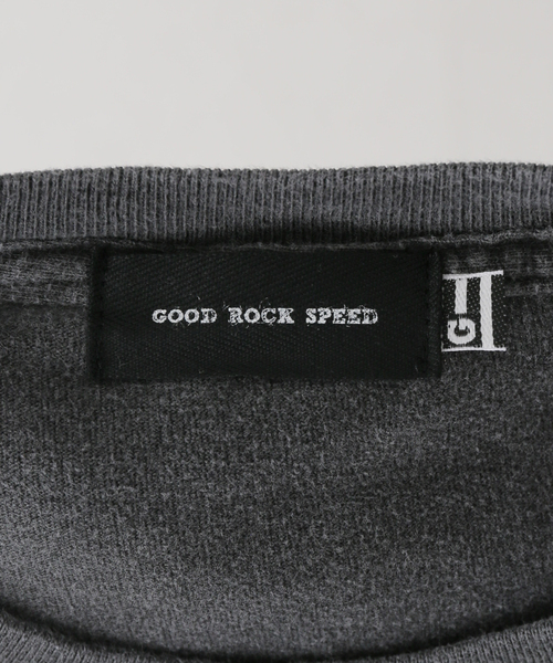 GOOD ROCK SPEED(グッドロックスピード)の「【GOOD ROCK SPEED/グッドロックスピード】 THE BEATLS:Tシャツ(Tシャツ/カットソー・レディース・チャコールグレー・SMALL/MEDIUM)」の2枚目の写真