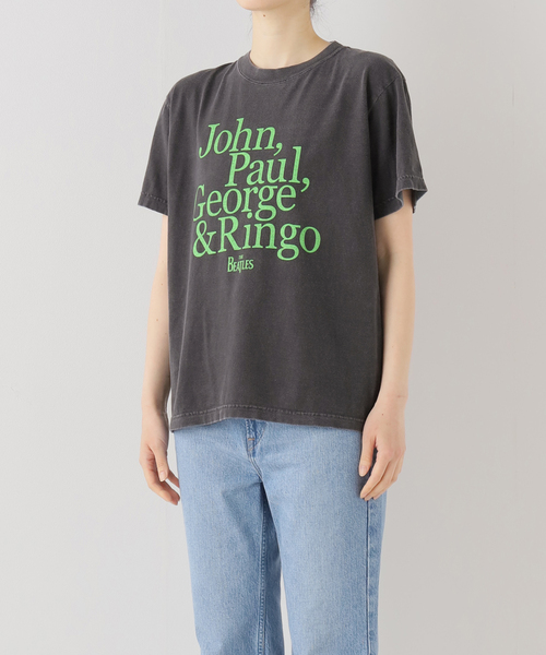 GOOD ROCK SPEED(グッドロックスピード)の「【GOOD ROCK SPEED/グッドロックスピード】 THE BEATLS:Tシャツ(Tシャツ/カットソー・レディース・チャコールグレー・SMALL/MEDIUM)」の6枚目の写真