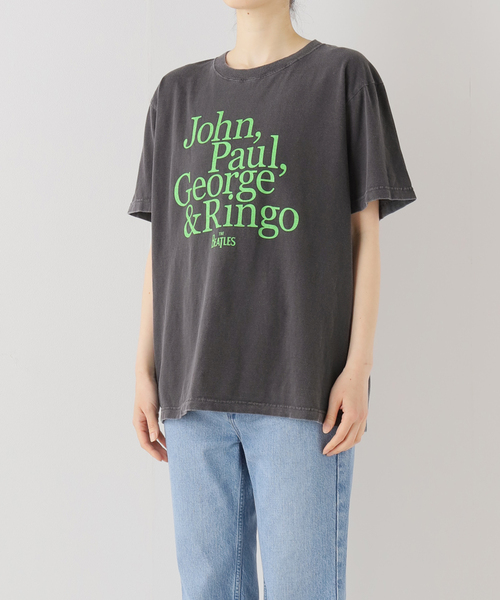 GOOD ROCK SPEED(グッドロックスピード)の「【GOOD ROCK SPEED/グッドロックスピード】 THE BEATLS:Tシャツ(Tシャツ/カットソー・レディース・チャコールグレー・SMALL/MEDIUM)」の7枚目の写真