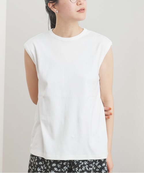 fig London(フィグロンドン)の「GIZA no sleeve(Tシャツ/カットソー・レディース・ブラック/ホワイト・FREE)」の2枚目の写真