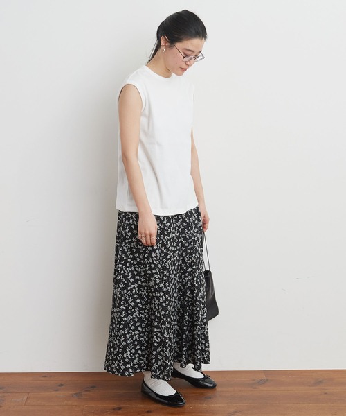 fig London(フィグロンドン)の「GIZA no sleeve(Tシャツ/カットソー・レディース・ブラック/ホワイト・FREE)」の12枚目の写真