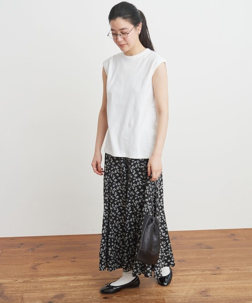 fig London(フィグロンドン)の「GIZA no sleeve(Tシャツ/カットソー・レディース・ブラック/ホワイト・FREE)」の13枚目の写真