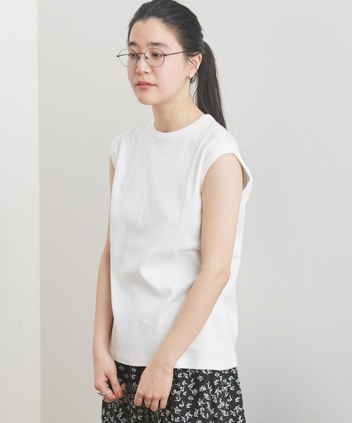 fig London(フィグロンドン)の「GIZA no sleeve(Tシャツ/カットソー・レディース・ブラック/ホワイト・FREE)」の6枚目の写真