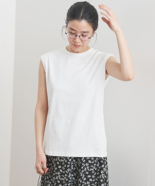 fig London(フィグロンドン)の「GIZA no sleeve(Tシャツ/カットソー・レディース・ブラック/ホワイト・FREE)」の3枚目の写真