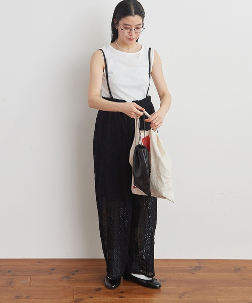 fig London(フィグロンドン)の「GIZA no sleeve(Tシャツ/カットソー・レディース・ブラック/ホワイト・FREE)」の14枚目の写真