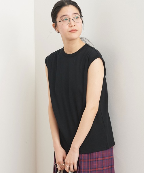 fig London(フィグロンドン)の「GIZA no sleeve(Tシャツ/カットソー・レディース・ブラック/ホワイト・FREE)」の20枚目の写真