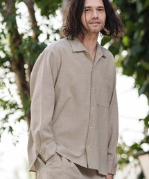 CAMBIO（カンビオ）の「ms5619- TECHキャンバスレギュラーカラーシャツ（シャツ/ブラウス）」