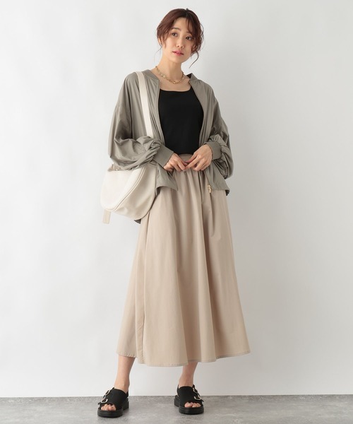 GLOBAL WORK（グローバルワーク）の「Beauteeラメタンク/987162（タンクトップ・レディース・アイボリー/ダークブルー/ブラウン/ブラック/ライトグレー/ブラック×シルバー/ネイビー・MEDIUM/LARGE）」の19枚目の写真