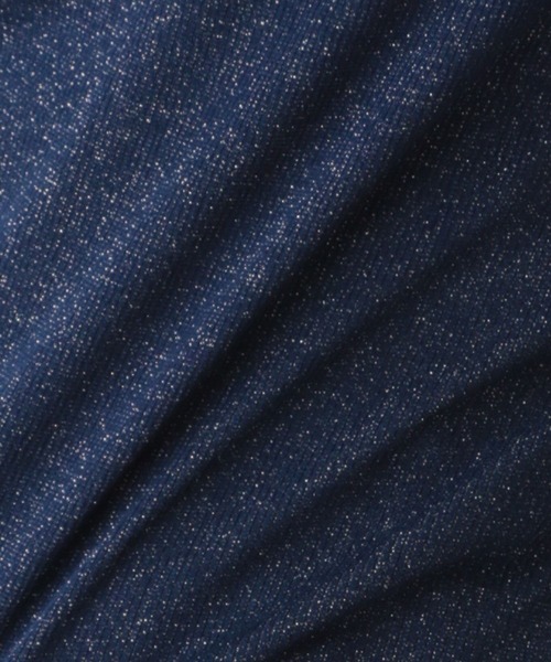 GLOBAL WORK（グローバルワーク）の「Beauteeラメタンク/987162（タンクトップ・レディース・アイボリー/ダークブルー/ブラウン/ブラック/ライトグレー/ブラック×シルバー/ネイビー・MEDIUM/LARGE）」の12枚目の写真