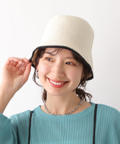 LEPSIM（レプシィム）の「サーモバケハ　993949（ハット・レディース・ブラック/アイボリー・ONE SIZE）」の15枚目の写真