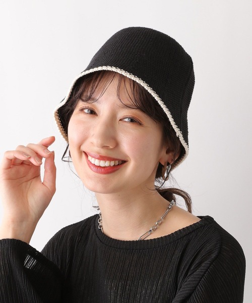 LEPSIM（レプシィム）の「サーモバケハ　993949（ハット・レディース・ブラック/アイボリー・ONE SIZE）」の20枚目の写真