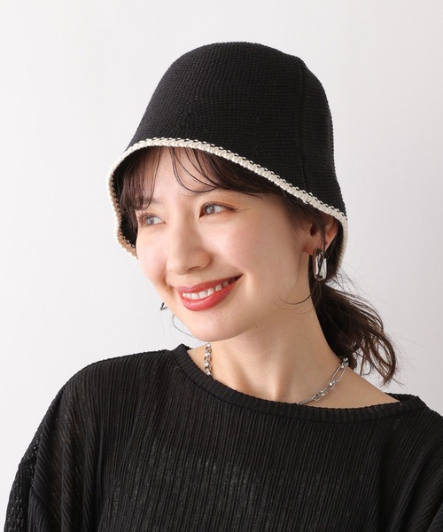 LEPSIM（レプシィム）の「サーモバケハ　993949（ハット・レディース・ブラック/アイボリー・ONE SIZE）」の21枚目の写真