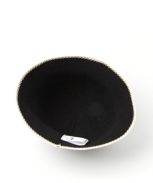 LEPSIM（レプシィム）の「サーモバケハ　993949（ハット・レディース・ブラック/アイボリー・ONE SIZE）」の5枚目の写真
