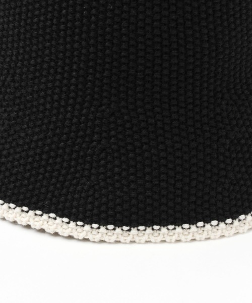 LEPSIM（レプシィム）の「サーモバケハ　993949（ハット・レディース・ブラック/アイボリー・ONE SIZE）」の6枚目の写真