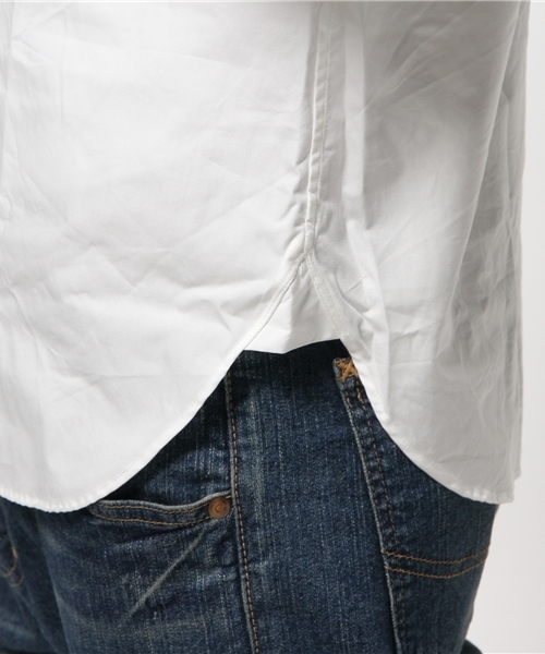 URBAN RESEARCH（アーバンリサーチ）の「UR JP MADEスヴィンバンドカラーシャツ（シャツ/ブラウス・メンズ・ホワイト・MEDIUM/SMALL/LARGE）」の10枚目の写真