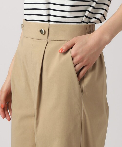 DRESKIP（ドレスキップ）の「◆【M-LL/無理せずキレイ/洗える】モッツァレラストレッチ ワイドパンツ（その他パンツ・レディース・ブルー/ブラック/ベージュ・02/03/04）」の19枚目の写真