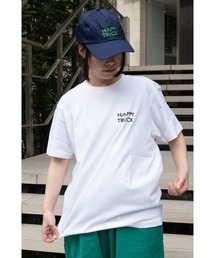 【 HAPPY TRUCK / ハッピートラック 】 バッグプリント Tシャツ BACK PRINT TEE htlw-7247 LSI