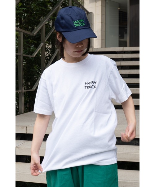 THE BAREFOOT(ベアフット)の「【 HAPPY TRUCK / ハッピートラック 】 バッグプリント Tシャツ BACK PRINT TEE htlw-7247 LSI(Tシャツ/カットソー・レディース・ホワイト・FREE)」の1枚目の写真
