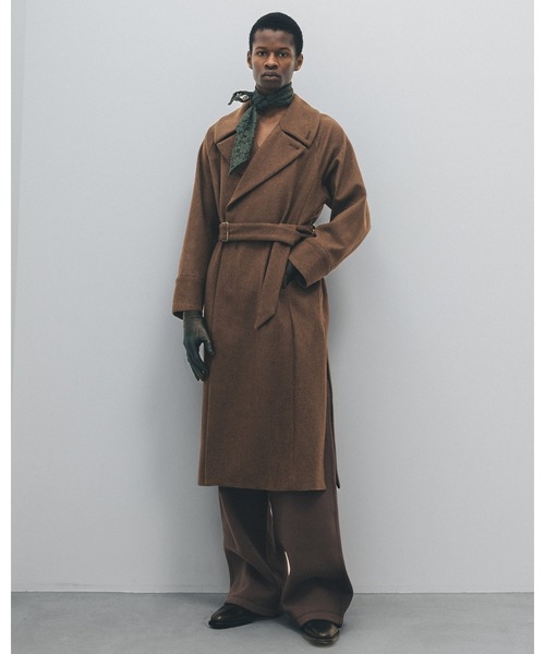 美品 juha ユハ　ベルテッドオーバーコート　トレンチコート Juha（ユハ）の「BELTED OVER COAT（トレンチコート）」 - WEAR
