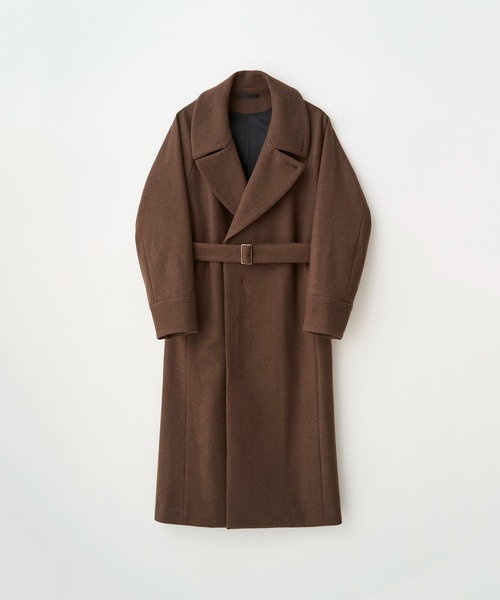 美品 juha ユハ　ベルテッドオーバーコート　トレンチコート Juha（ユハ）の「BELTED OVER COAT（トレンチコート）」 - WEAR