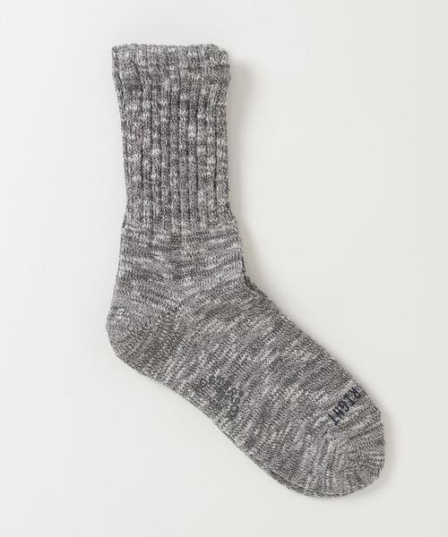 ROSTER SOX(ロスターソックス)の「ROSTER SOX/ロスターソックス B MIX SOCKS メンズ レディース(ソックス/靴下・メンズ・グレー/モスグリーン/レッド・2/1)」の2枚目の写真