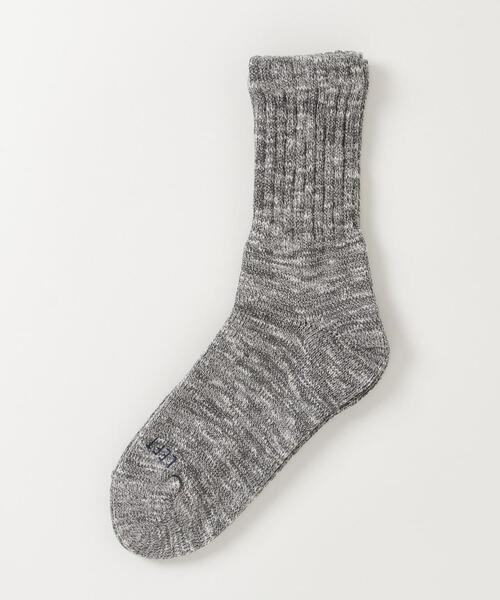 ROSTER SOX(ロスターソックス)の「ROSTER SOX/ロスターソックス B MIX SOCKS メンズ レディース(ソックス/靴下・メンズ・グレー/モスグリーン/レッド・2/1)」の4枚目の写真
