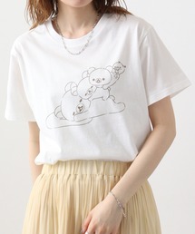 Rilakkuma リラックマ　クルーネック半袖Tシャツ