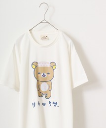 Rilakkuma リラックマ クルーネック半袖Tシャツ