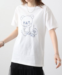 Rilakkuma リラックマ　クルーネック半袖Tシャツ