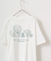 Rilakkuma リラックマ クルーネック半袖Tシャツ