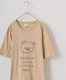 Rilakkuma リラックマ　クルーネック半袖Tシャツ