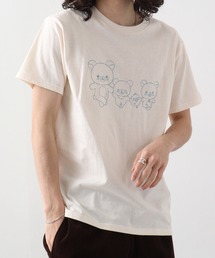 Rilakkuma リラックマ　クルーネック半袖Tシャツ